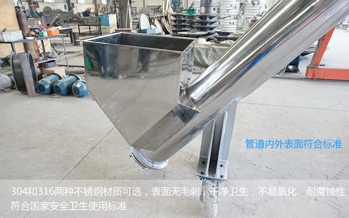  不銹鋼螺旋輸送機能用在食品行業(yè)么？